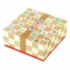 ラッピング｜フラットボックス 16×16　秋冬柄　25枚入