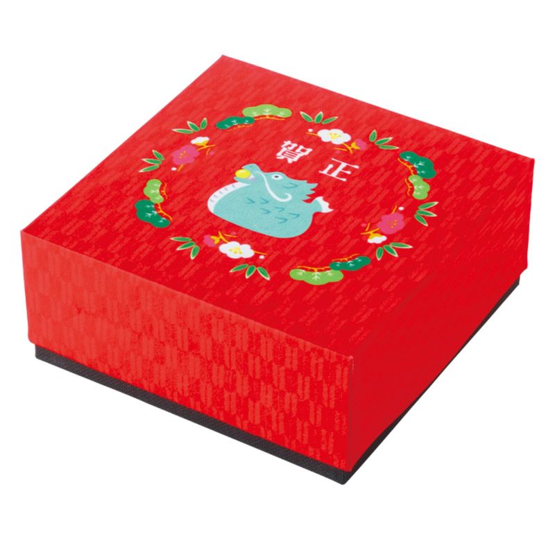 ラッピング｜フラットボックス 16×16　秋冬柄　25枚入