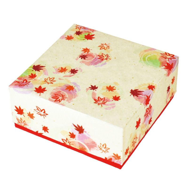 ラッピング｜フラットボックス 18×18　秋冬柄　25枚入