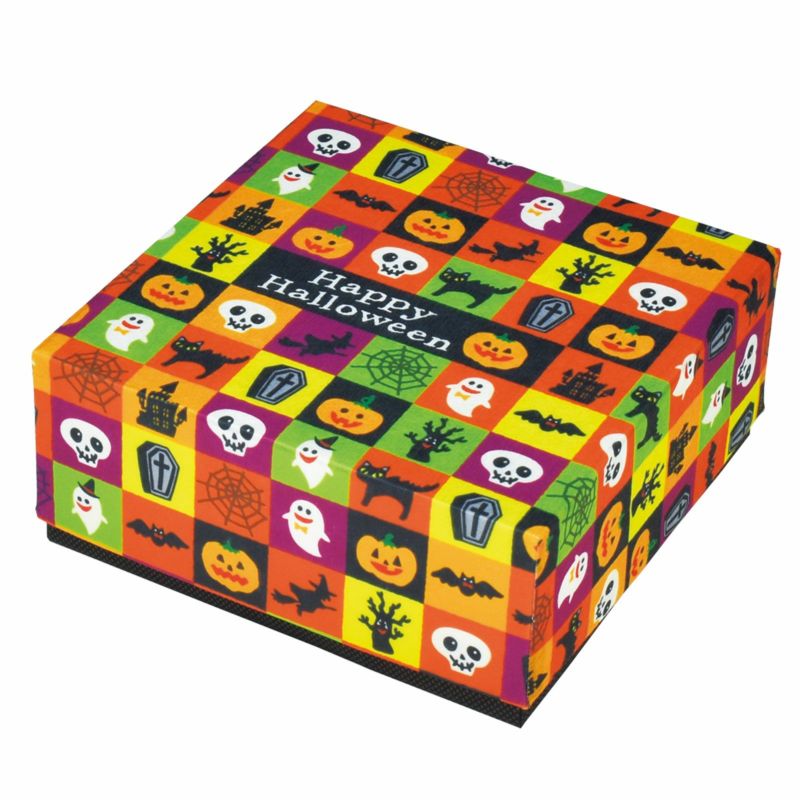 ラッピング｜フラットボックス 18×18　秋冬柄　25枚入