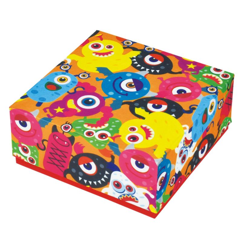 ラッピング｜フラットボックス 18×18　秋冬柄　25枚入