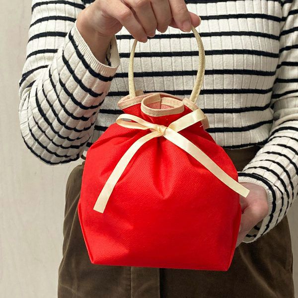 ラッピング｜【小ロット】リボンバッグ大　10枚入