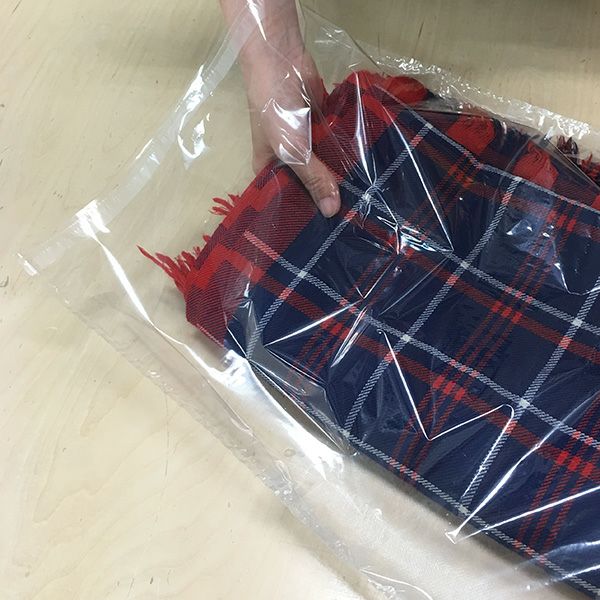 ラッピング｜【小ロット】アパレル平袋 テープ付　中　10枚入