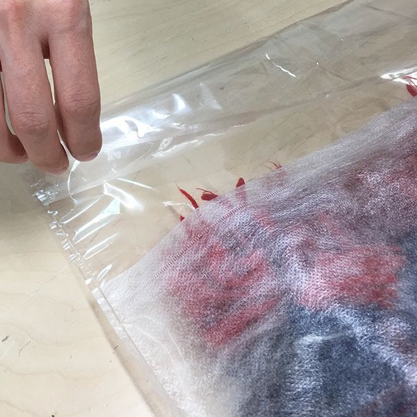 ラッピング｜【小ロット】アパレル平袋 テープ付　中　10枚入