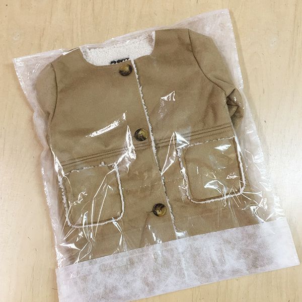 ラッピング｜【小ロット】アパレル平袋 テープ付　大　10枚入