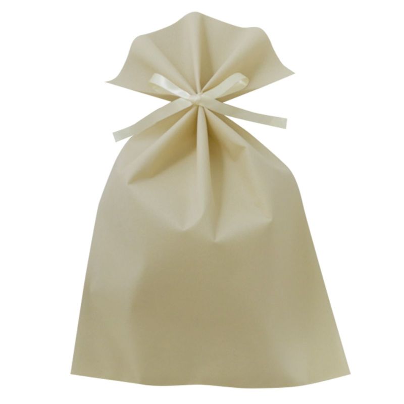 ラッピング｜ソフトバッグベーシックS7厚　2穴リボン巾着 50枚入～