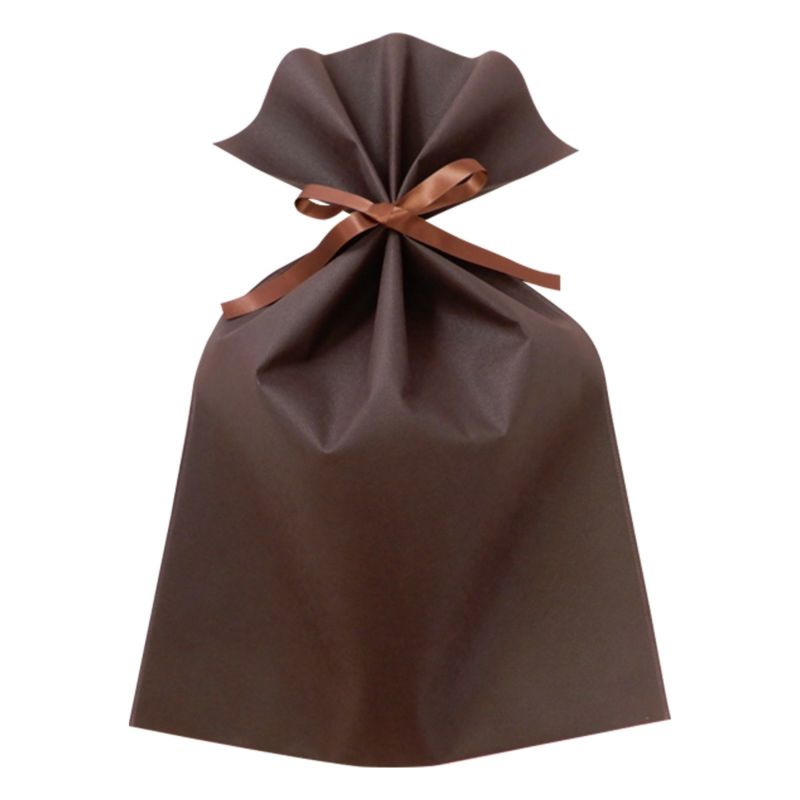 ラッピング｜ソフトバッグベーシックS7厚　2穴リボン巾着 50枚入～