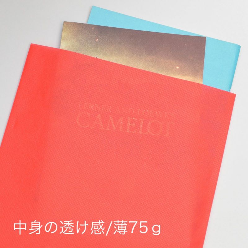 ラッピング｜ソフトバッグベーシックS7厚　2穴リボン巾着 50枚入～