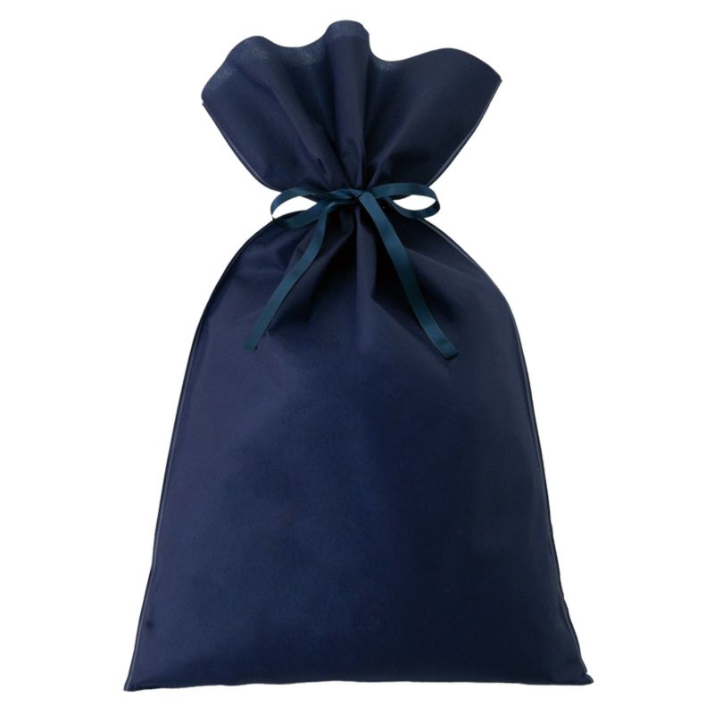 ラッピング｜ソフトバッグベーシックS8厚　2穴リボン巾着　50枚入