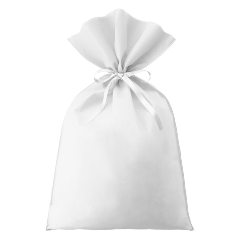 ラッピング｜ソフトバッグベーシックS8厚　2穴リボン巾着　50枚入