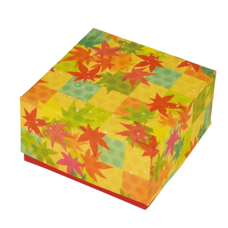 ラッピング｜フラットボックス 13×13　秋冬柄　25枚入