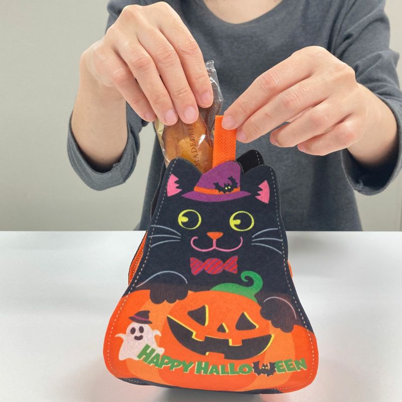 ラッピング｜ころりん　黒猫かぼちゃＦＰ　20枚入～