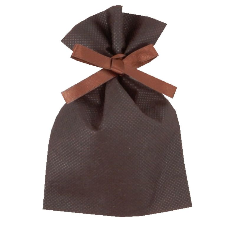 ラッピング｜【小ロット】ソフトバッグベーシックS1　2穴リボン巾着 10枚入