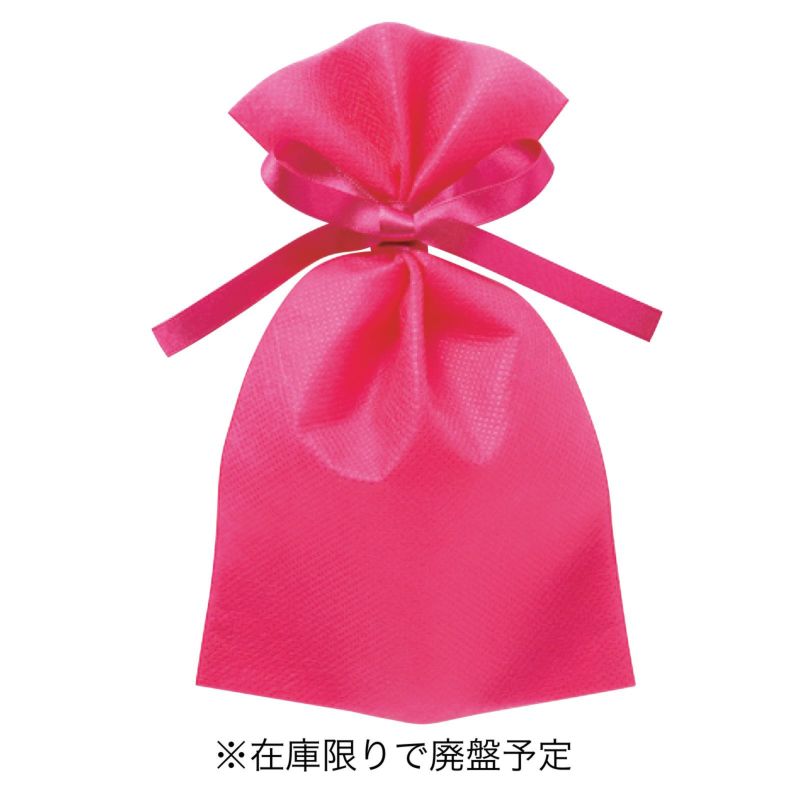 ラッピング｜ソフトバッグベーシックS2　2穴リボン巾着 10枚入