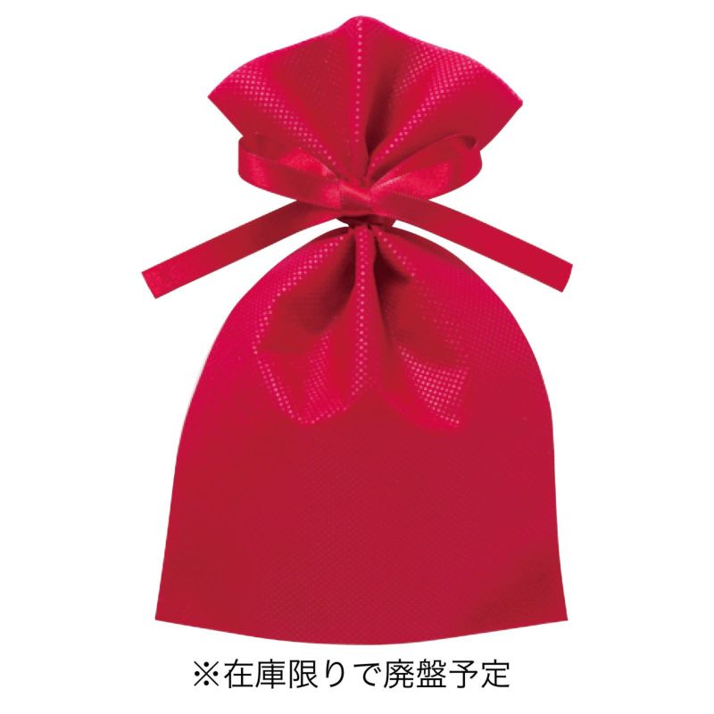 ラッピング｜ソフトバッグベーシックS2　2穴リボン巾着 10枚入