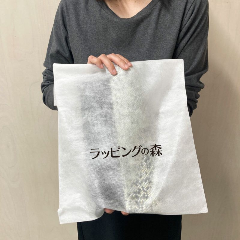 アパレル｜【名入れ対応】不織布製平袋　極厚タイプ（40g）　小　100枚入