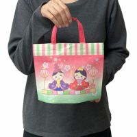 ひな祭り】シンプルトート（ミニ）ひなまつり柄｜不織布ラッピング袋
