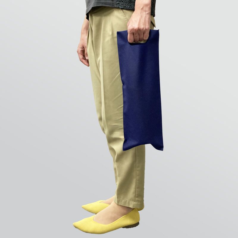 不織布バッグ｜【名入れ対応】不織布アドバッグスリム　厚タイプ(75g)　S6サイズ｜100枚入