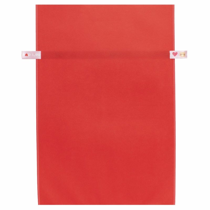 ラッピング｜ソフトバッグ2穴リボン（S7）｜厚手｜不織布包装袋｜50枚入～