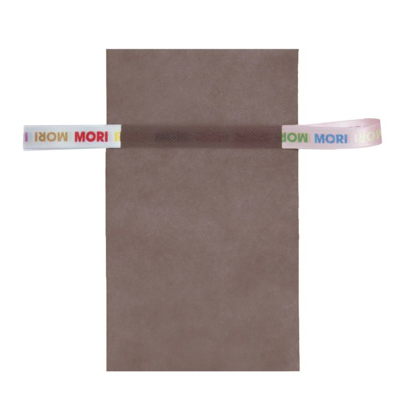 ラッピング｜【リボン名入れ】ソフトバッグ2穴リボン（S2）｜薄手｜不織布包装袋｜100枚入