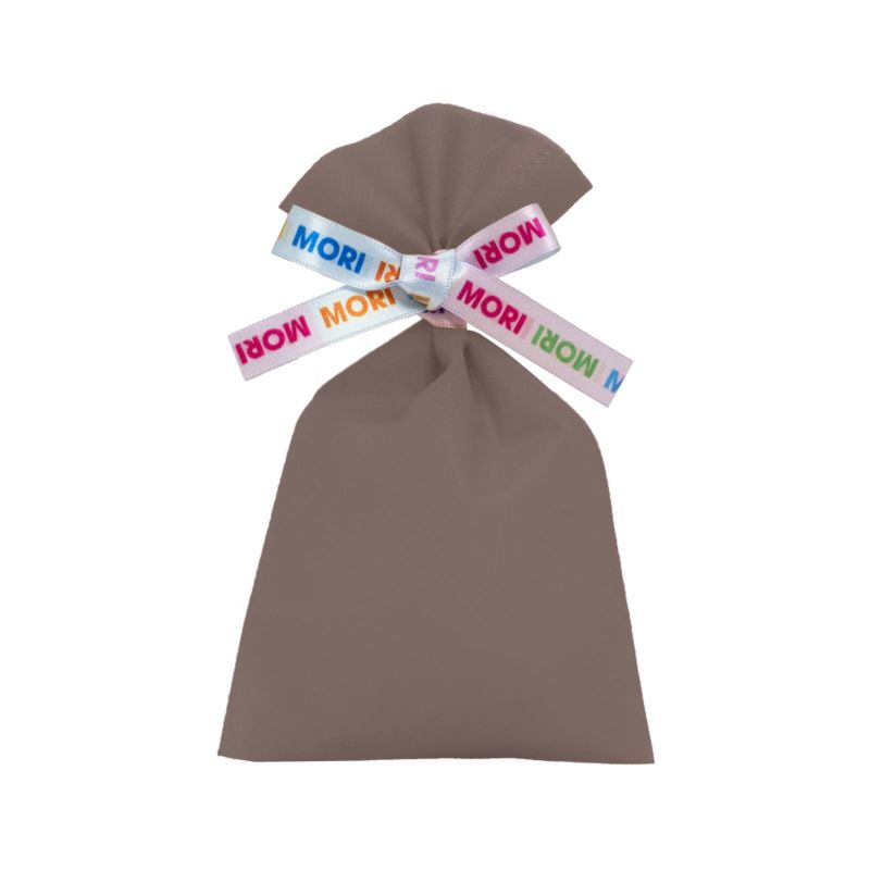 ラッピング｜【リボン名入れ】ソフトバッグ2穴リボン（S2）｜薄手｜不織布包装袋｜100枚入