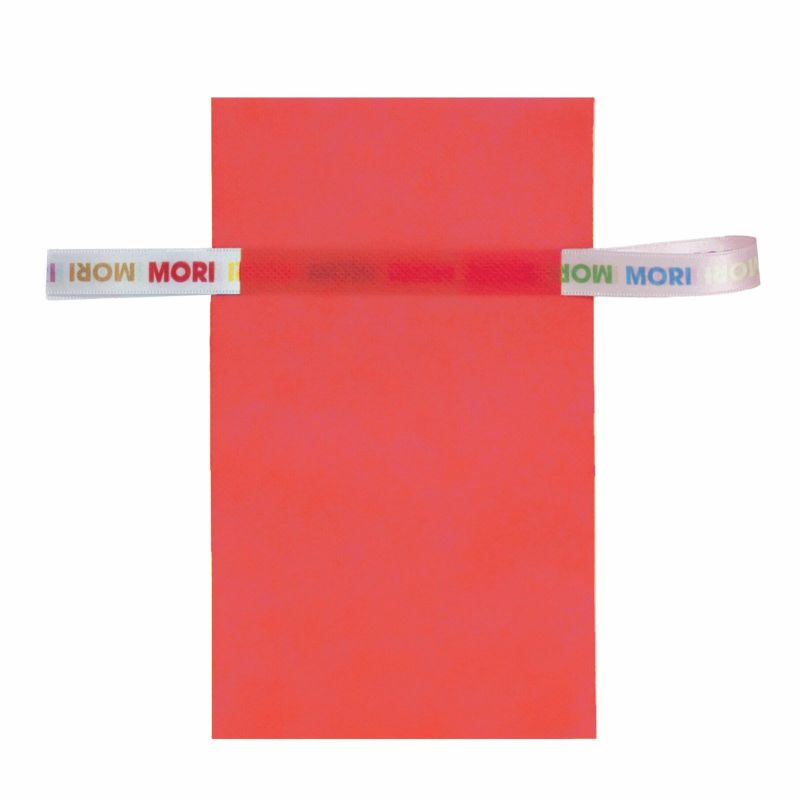 ラッピング｜【リボン名入れ】ソフトバッグ2穴リボン（S2）｜薄手｜不織布包装袋｜100枚入