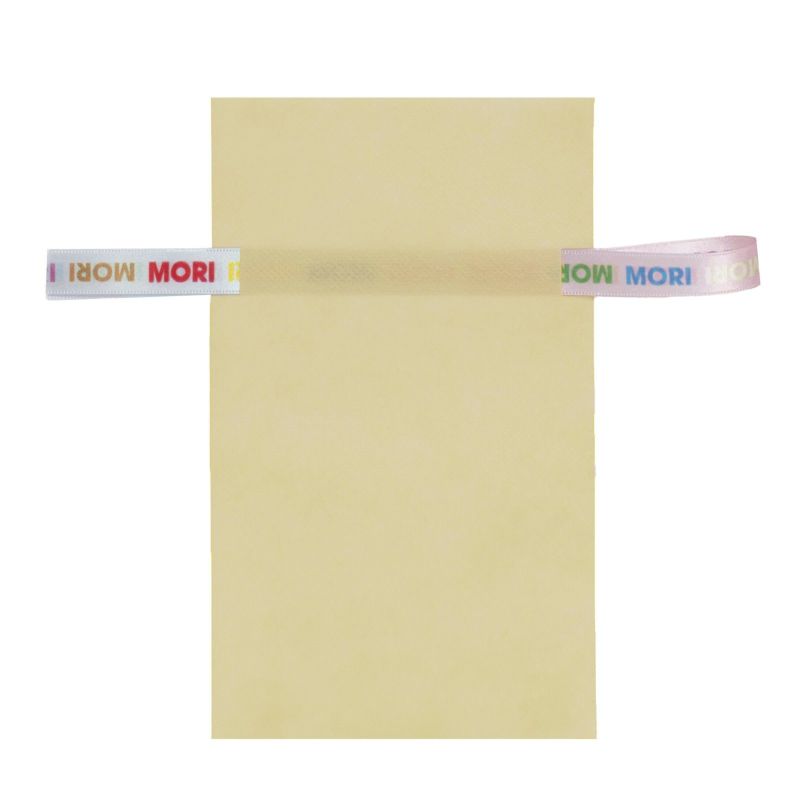 ラッピング｜【リボン名入れ】ソフトバッグ2穴リボン（S2）｜薄手｜不織布包装袋｜100枚入