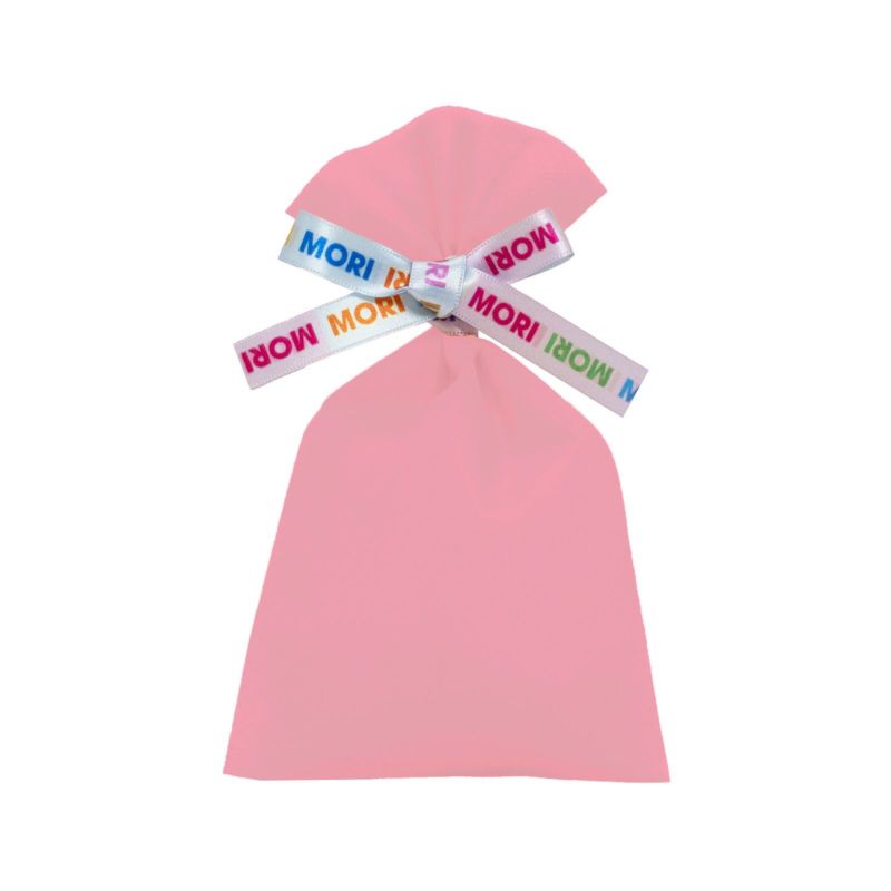 ラッピング｜【リボン名入れ】ソフトバッグ2穴リボン（S2）｜薄手｜不織布包装袋｜100枚入