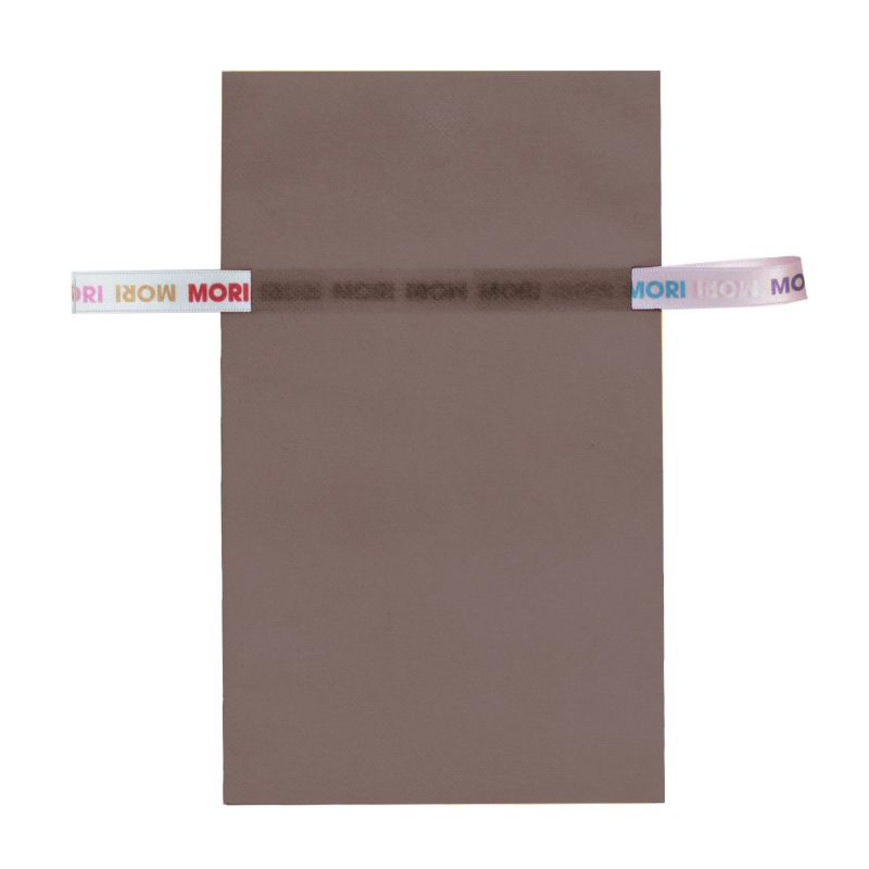 ラッピング｜【リボン名入れ】ソフトバッグ2穴リボン（S3）｜薄手｜不織布包装袋｜100枚入