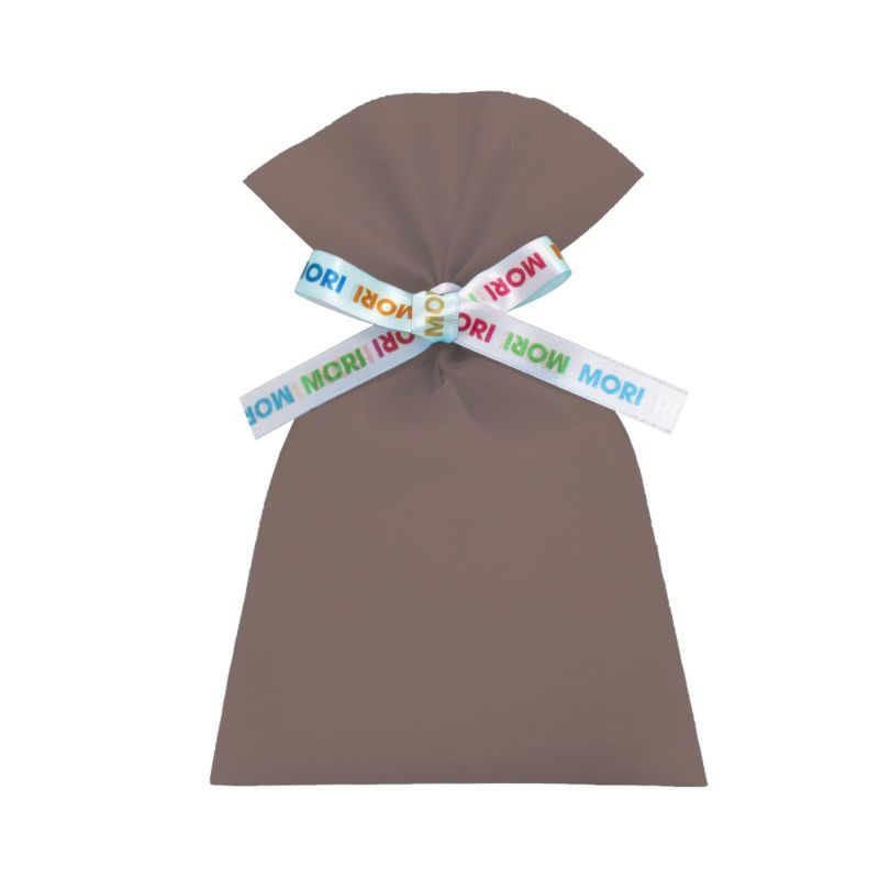 ラッピング｜【リボン名入れ】ソフトバッグ2穴リボン（S3）｜薄手｜不織布包装袋｜100枚入