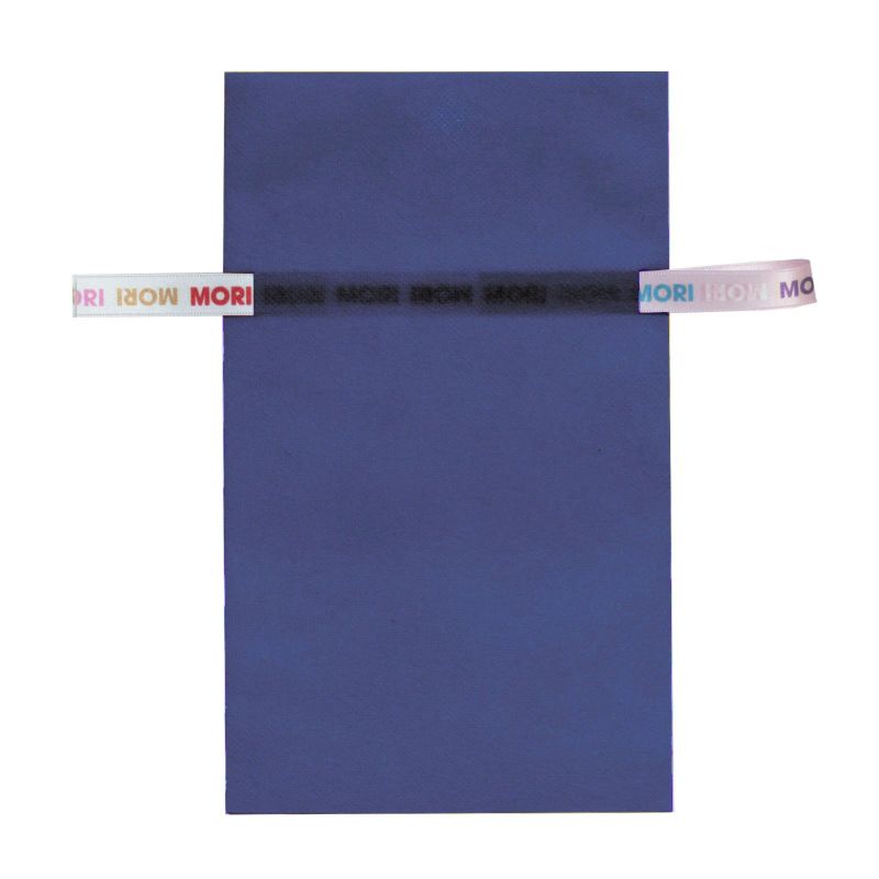 ラッピング｜【リボン名入れ】ソフトバッグ2穴リボン（S3）｜薄手｜不織布包装袋｜100枚入