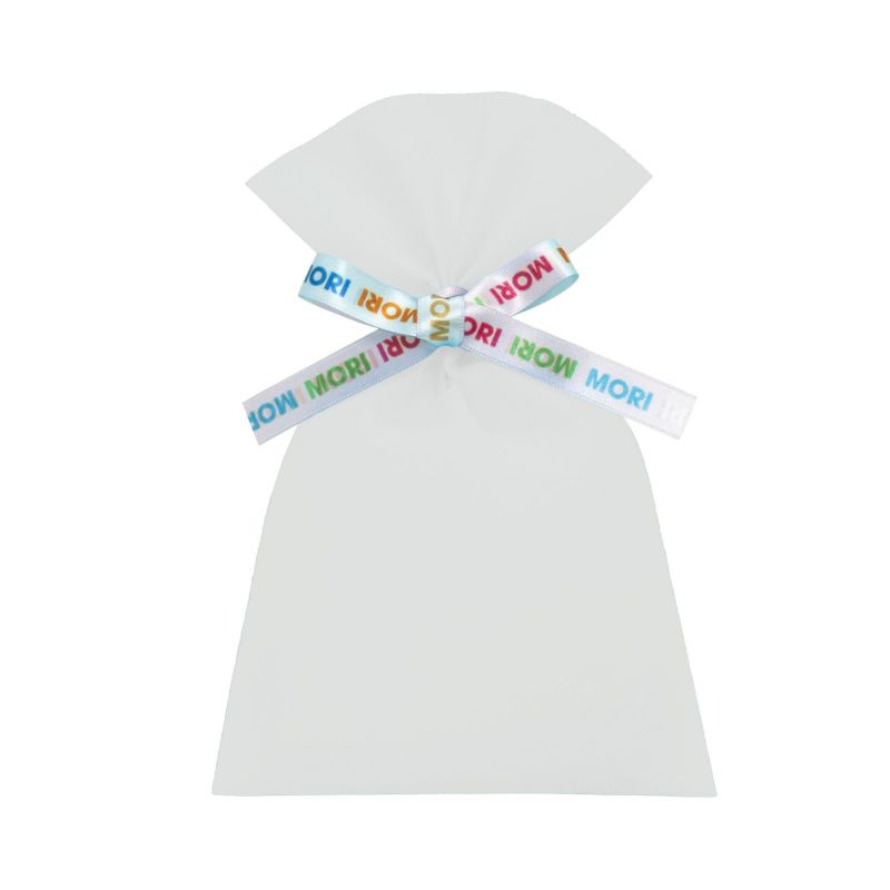 ラッピング｜【リボン名入れ】ソフトバッグ2穴リボン（S3）｜薄手｜不織布包装袋｜100枚入