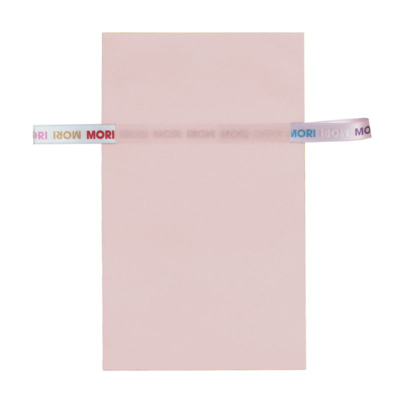 ラッピング｜【リボン名入れ】ソフトバッグ2穴リボン（S3）｜薄手｜不織布包装袋｜100枚入