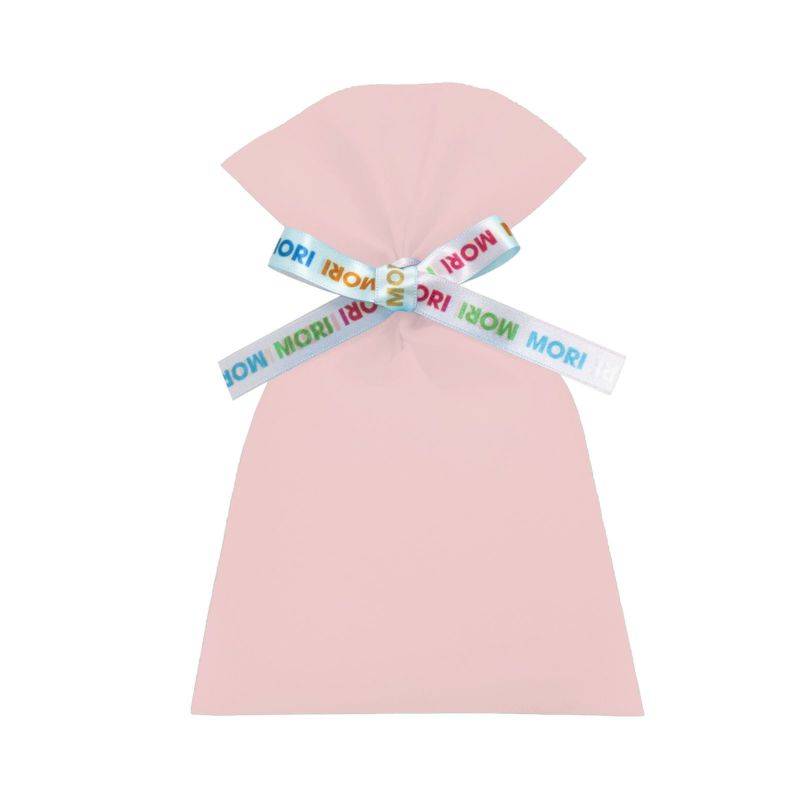 ラッピング｜【リボン名入れ】ソフトバッグ2穴リボン（S3）｜薄手｜不織布包装袋｜100枚入