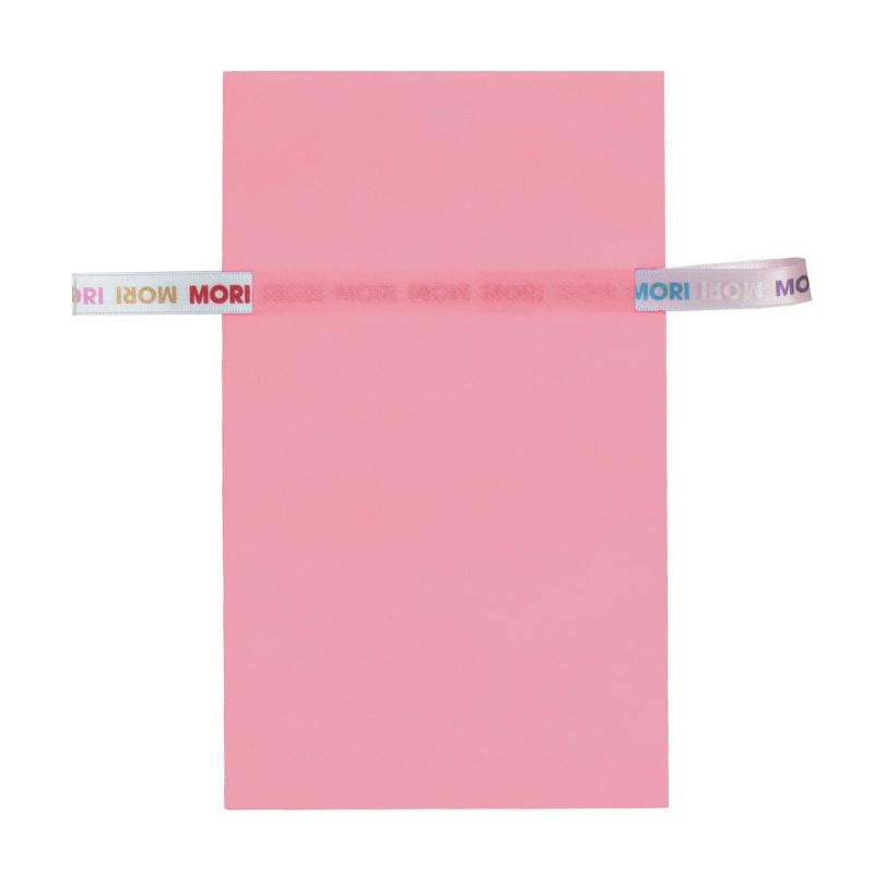 ラッピング｜【リボン名入れ】ソフトバッグ2穴リボン（S3）｜薄手｜不織布包装袋｜100枚入