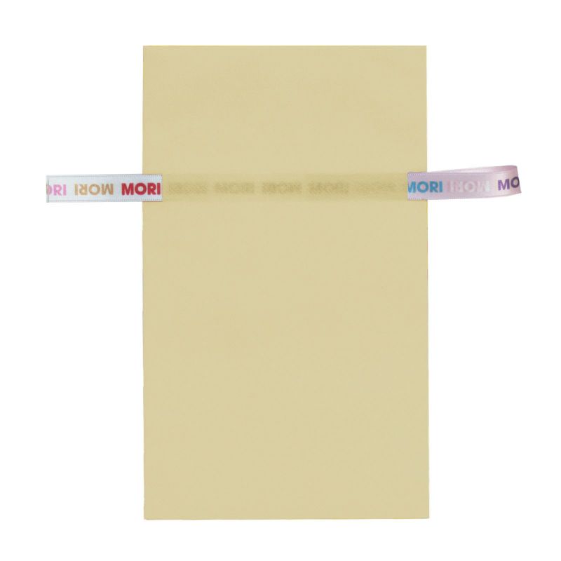 ラッピング｜【リボン名入れ】ソフトバッグ2穴リボン（S3）｜薄手｜不織布包装袋｜100枚入