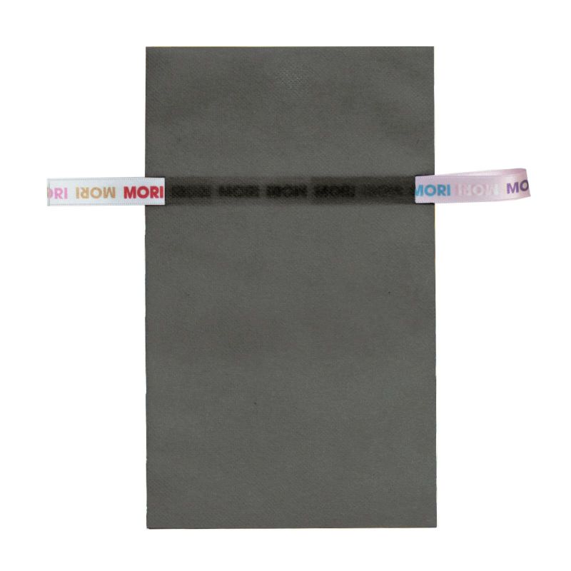 ラッピング｜【リボン名入れ】ソフトバッグ2穴リボン（S3）｜薄手｜不織布包装袋｜100枚入