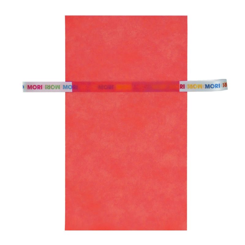 ラッピング｜【リボン名入れ】ソフトバッグ2穴リボン（S4）｜薄手｜不織布包装袋｜100枚入