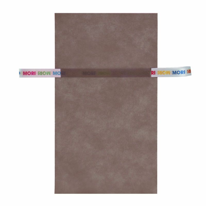 ラッピング｜【リボン名入れ】ソフトバッグ2穴リボン（S4）｜薄手｜不織布包装袋｜100枚入