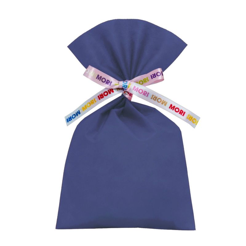 ラッピング｜【リボン名入れ】ソフトバッグ2穴リボン（S4）｜薄手｜不織布包装袋｜100枚入