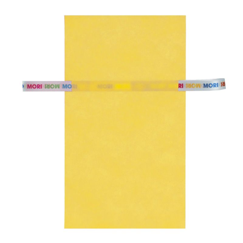 ラッピング｜【リボン名入れ】ソフトバッグ2穴リボン（S4）｜薄手｜不織布包装袋｜100枚入