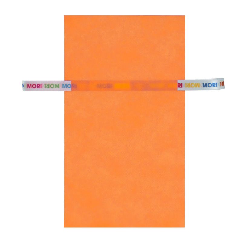 ラッピング｜【リボン名入れ】ソフトバッグ2穴リボン（S4）｜薄手｜不織布包装袋｜100枚入