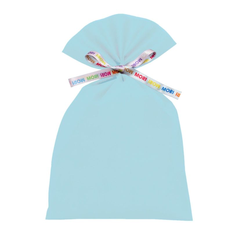 ラッピング｜【リボン名入れ】ソフトバッグ2穴リボン（S5）｜薄手｜不織布包装袋｜100枚入