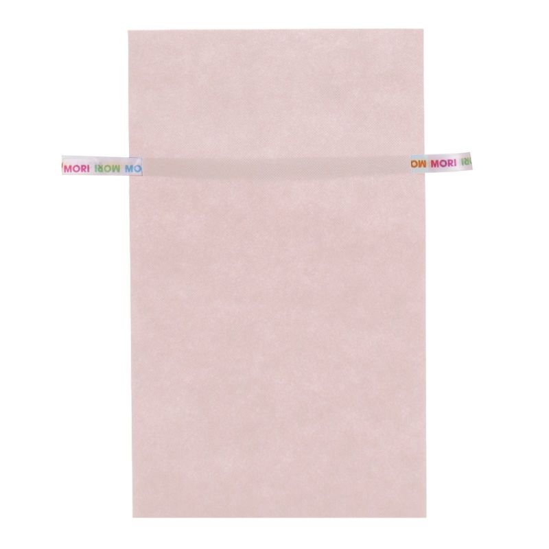 ラッピング｜【リボン名入れ】ソフトバッグ2穴リボン（S5）｜薄手｜不織布包装袋｜100枚入