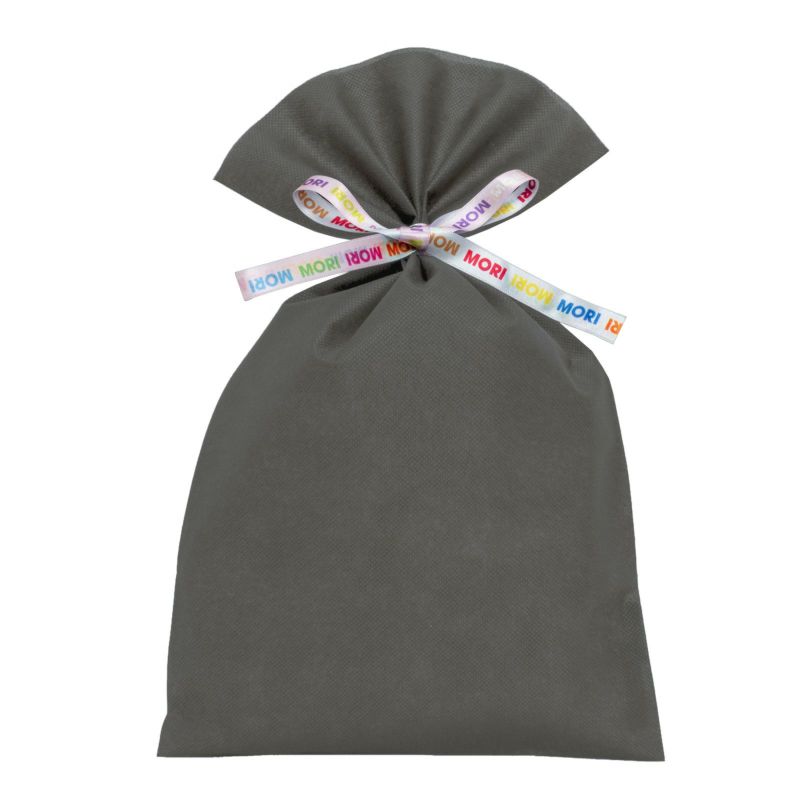 ラッピング｜【リボン名入れ】ソフトバッグ2穴リボン（S5）｜薄手｜不織布包装袋｜100枚入