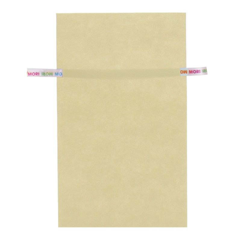 ラッピング｜【リボン名入れ】ソフトバッグ2穴リボン（S5）｜薄手｜不織布包装袋｜100枚入