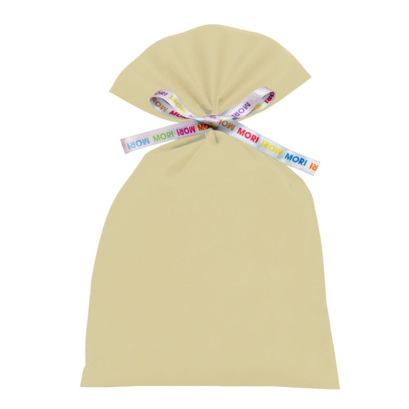 ラッピング｜【リボン名入れ】ソフトバッグ2穴リボン（S5）｜薄手｜不織布包装袋｜100枚入