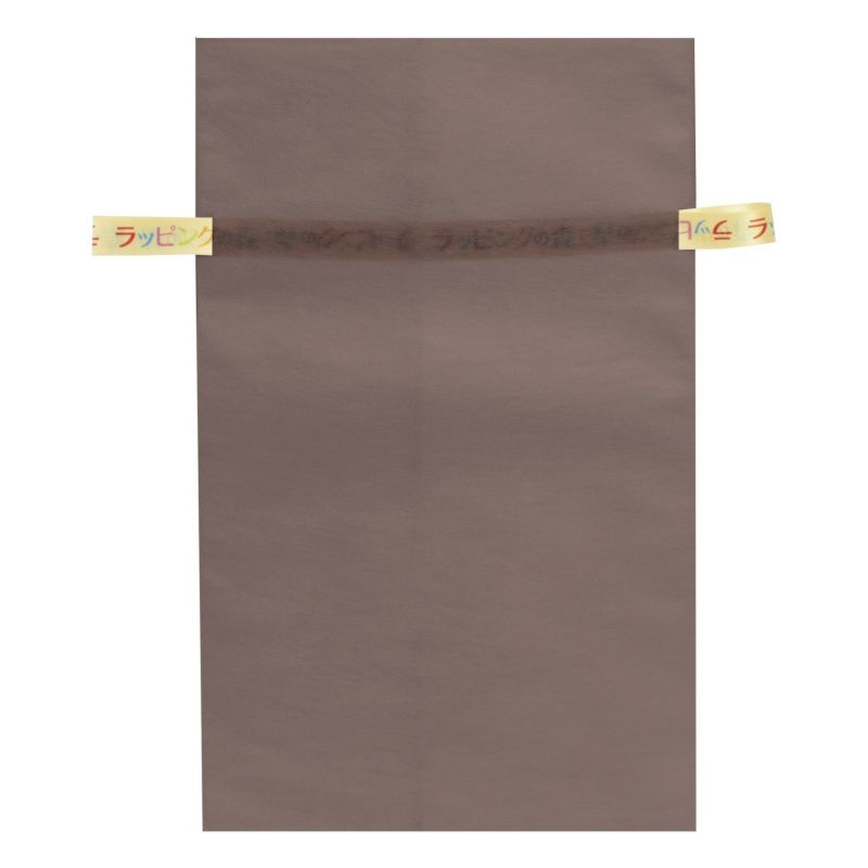 ラッピング｜【リボン名入れ】ソフトバッグ2穴リボン（S6）｜薄手｜不織布包装袋｜100枚入